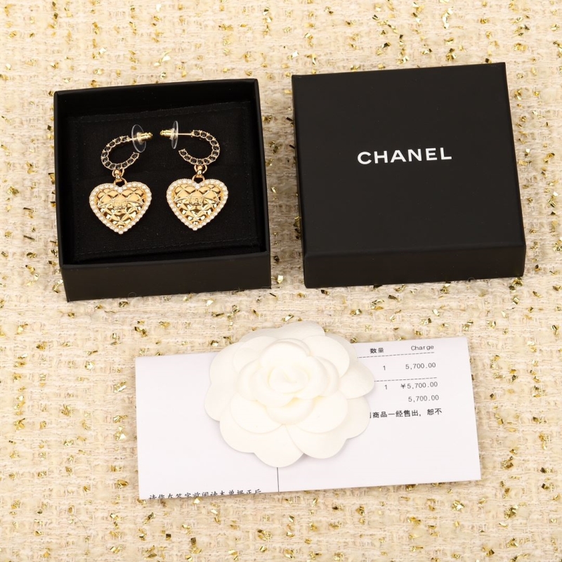 Ch*el earrings